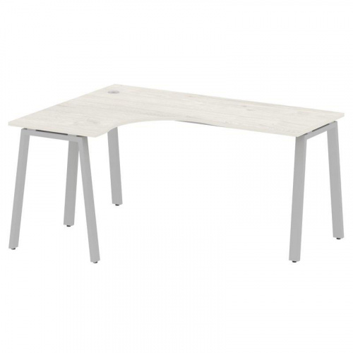 Стол офисный криволинейный Metal System БА.СА-4 (L) фото 13