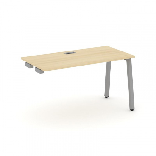 Style Project Стол-приставка к опор. элем. SN-5A.OPRS-024 Дуб Наварра/Металл Белый 1580*800*750 фото 14