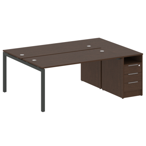 Бенч-система с тумбой на П-обр. м/к Metal System Quattro 50БП.РС-СТП-2.4 фото 12