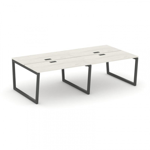 Style Project Рабочая станция 2-х сторон. SN-5T2.DRS-031 Акация Лорка/Металл Антрацит/Заглушка Пласт фото 24