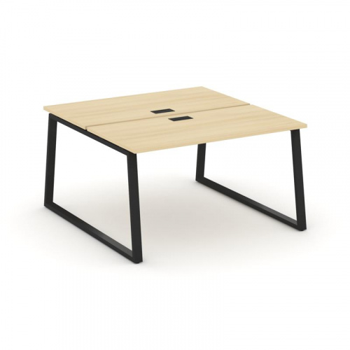 Style Project Рабочая станция 2-х сторон. SN-6T1.DRS-021 Акация Лорка/Металл Антрацит/Заглушка Пласт фото 5