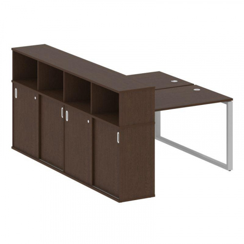 Бенч-система с шкафом-купе на О-обр. м/к Metal System БО.РС-СШК-4.2 фото 3