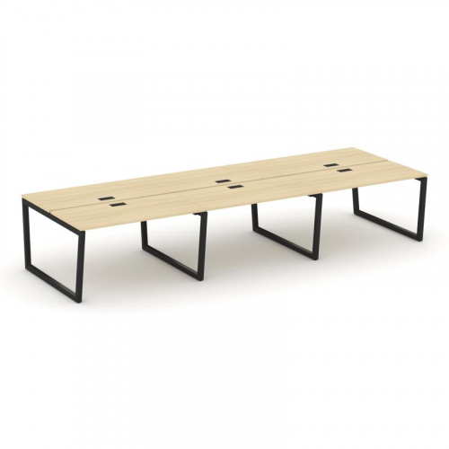 Style Project Рабочая станция 2-х сторон. SN-5T2.DRS-081 Акация Лорка/Металл Антрацит/Заглушка Пласт фото 9