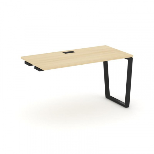 Style Project Стол-приставка к опор. элем. SN-6T2.OPRS-011 Акация Лорка/Металл Антрацит/Заглушка Пла фото 9