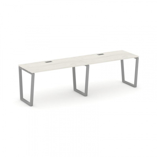 Style Project Рабочая станция 1 сторон. SN-6T2.ORS-011 Акация Лорка/Металл Антрацит/Заглушка Пластик фото 12