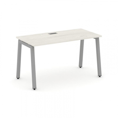 Style Project Стол письменный SN-5A.SP-021 Тиквуд Светлый/Металл Белый 980*800*750 фото 7