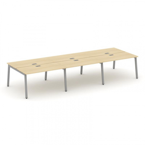 Style Project Рабочая станция 2-х сторон. SN-5A.DRS-062 Антрацит/Металл Антрацит 3540*1232*750 фото 5