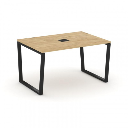 Style Project Стол переговорный SN-6T2.SPRG-004 Акация Лорка/Металл Антрацит/Заглушка Металл Антраци