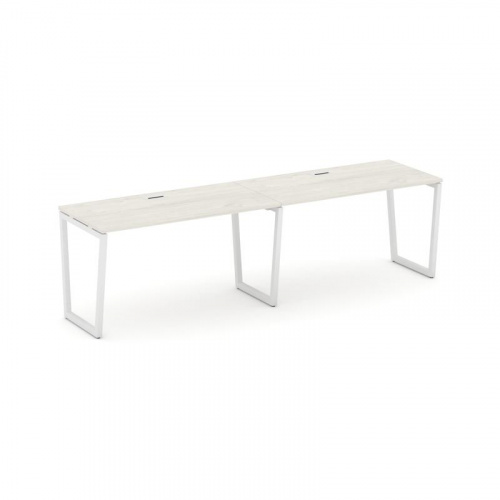 Style Project Рабочая станция 1 сторон. SN-4T2.ORS-013 Акация Лорка/Металл Антрацит/Заглушка Пластик фото 12