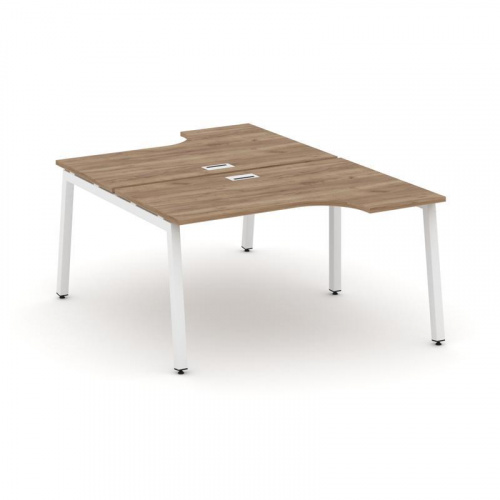 Style Project Рабочая станция эргоном. SN-5A.DRPA-002 Дуб Наварра/Металл Антрацит 1580*1232/1992*750 фото 16