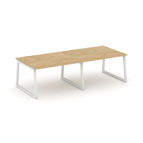 Style Project Стол переговорный SN-5T1.SPRG-044.3 Акация Лорка/Металл Антрацит 3160*1180*750