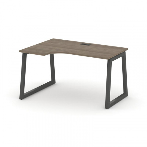 Style Project Стол рабочий эргоном. SN-5T1.SPA-001(L) Акация Лорка/Металл Антрацит/Заглушка Пластик фото 25