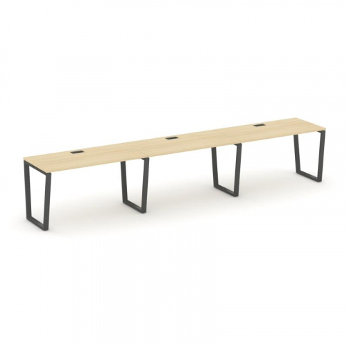 Style Project Рабочая станция 1 сторон. SN-6T2.ORS-044 Акация Лорка/Металл Антрацит/Заглушка Пластик фото 28