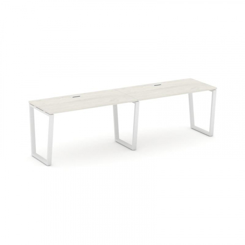 Style Project Рабочая станция 1 сторон. SN-6T2.ORS-011 Акация Лорка/Металл Антрацит/Заглушка Пластик фото 13