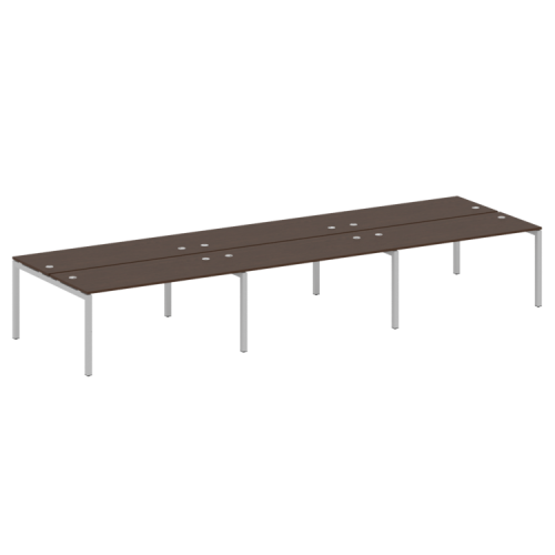 Бенч-система на 6 рабочих мест на П-обр. м/к Metal System Quattro 50БП.СМ-6.4 фото 14