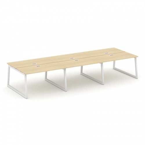 Style Project Рабочая станция 2-х сторон. SN-5T1.DRS-071 Акация Лорка/Металл Антрацит/Заглушка Пласт фото 21