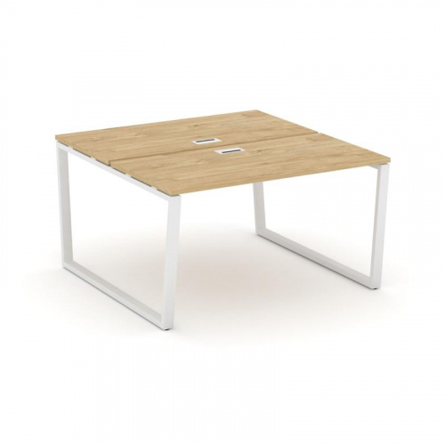 Style Project Рабочая станция 2-х сторон. SN-6T2.DRS-023 Акация Лорка/Металл Антрацит/Заглушка Пласт фото 3