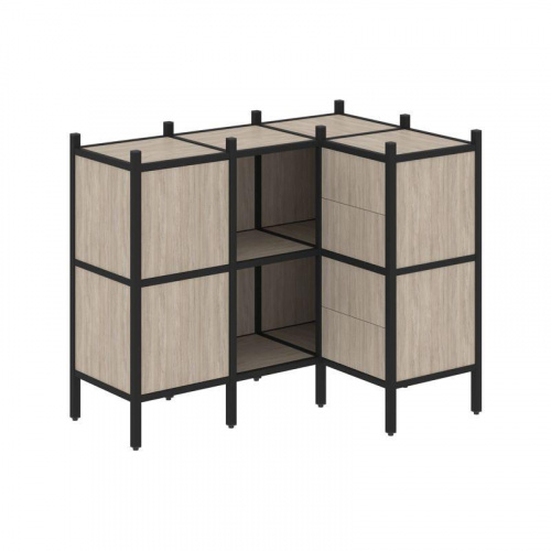 Стеллаж офисный угловой Loft VR.L-28 фото 3 Стеллаж офисный угловой Loft VR.L-28 фото 3