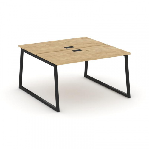 Style Project Рабочая станция 2-х сторон. SN-4T1.DRS-012 Акация Лорка/Металл Антрацит/Заглушка Пласт