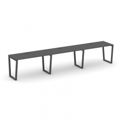 Style Project Рабочая станция 1 сторон. SN-6T2.ORS-044 Акация Лорка/Металл Антрацит/Заглушка Пластик фото 27