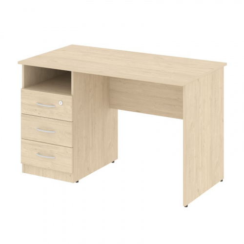 Nova S Стол письменный с тумбой левый В.СПТ-2 (L) Бук Артизан 1200*650*750 фото 2 Nova S Стол письменный с тумбой левый В.СПТ-2 (L) Бук Артизан 1200*650*750 фото 2