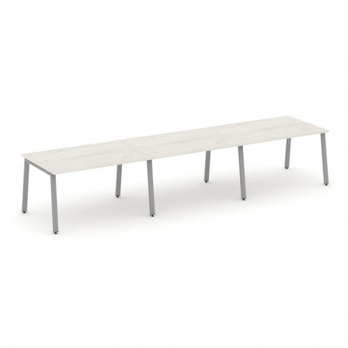 Style Project Стол переговорный SN-6A.SPRG-021.3 Акация Лорка/Металл Белый 2940*980*750 фото 13