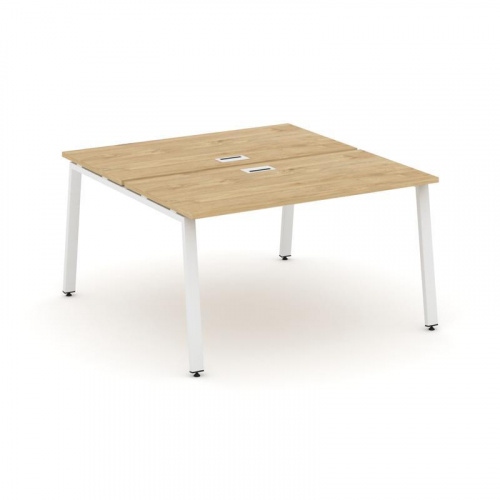 Style Project Рабочая станция 2-х сторон. SN-6A.DRS-012 Дуб Наварра/Металл Белый 1180*1432*750 фото 15