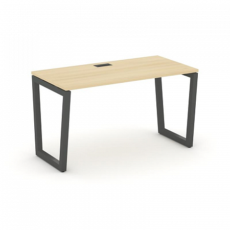 Style Project Стол письменный SN-5T2.SP-011 Акация Лорка/Металл Антрацит/Заглушка Пластик Черный 980