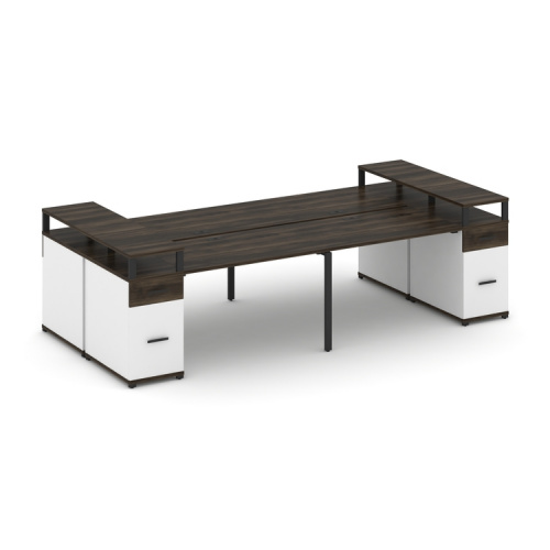 Бенч-система на 4 места с 2 опорными тумбами Concept CN.DRS-446 фото 9