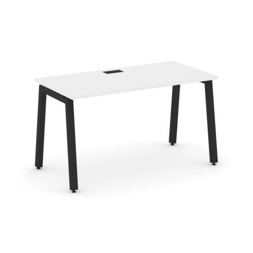 Style Project Стол письменный SN-5A.SP-021 Тиквуд Светлый/Металл Белый 980*800*750 фото 9