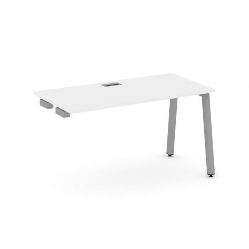 Style Project Стол-приставка к опор. элем. SN-5A.OPRS-024 Дуб Наварра/Металл Белый 1580*800*750 фото 7