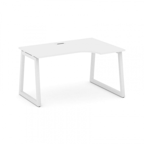 Style Project Стол рабочий эргоном. SN-5T1.SPA-012(R) Акация Лорка/Металл Антрацит/Заглушка Пластик фото 17