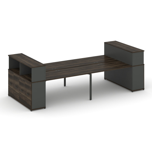 Бенч-система с опорными распашными шкафами Concept CN.DRS-271 фото 3