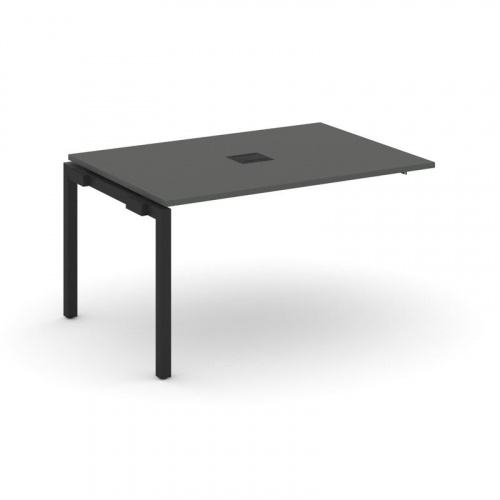 Style Project Проходной наб. элем. перег. стола SN-5P.NSPRG-003 Вяз Благородный/Металл Черный 1380*9 фото 21