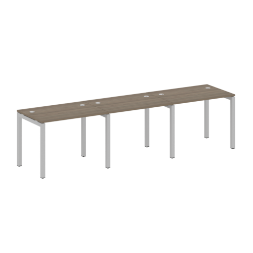 Бенч-система на 3 места на П-обр. м/к Metal System Quattro 50БП.СМ-3.1  фото 2