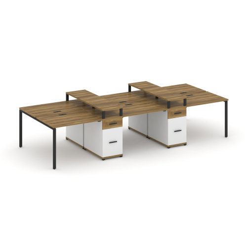 Бенч-система на 6 мест с 2 опорными тумбами Concept CN.DRS-469 фото 7