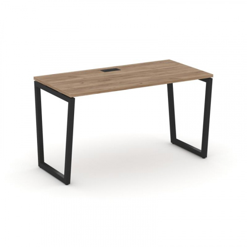 Style Project Стол письменный SN-4T2.SP-014 Акация Лорка/Металл Антрацит/Заглушка Пластик Черный 158 фото 7