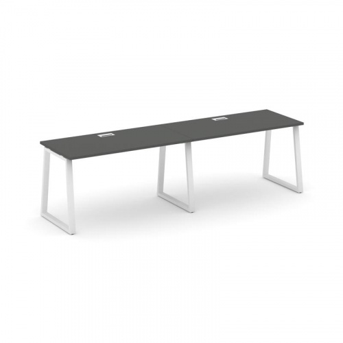 Style Project Рабочая станция 1 сторон. SN-6T1.ORS-002 Акация Лорка/Металл Антрацит/Заглушка Пластик фото 19