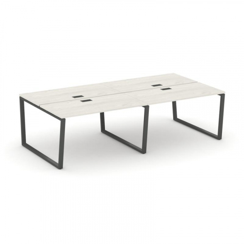 Style Project Рабочая станция 2-х сторон. SN-6T2.DRS-031 Акация Лорка/Металл Антрацит/Заглушка Пласт фото 24