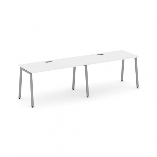 Style Project Рабочая станция 1 сторон. SN-4A.ORS-022 Дуб Наварра/Металл Белый 2360*800*750 фото 8