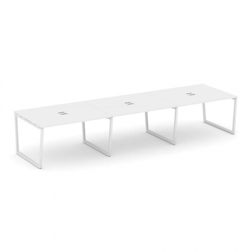 Style Project Стол переговорный SN-4T2.SPRG-054 Акация Лорка/Металл Антрацит/Заглушка Металл Антраци фото 16