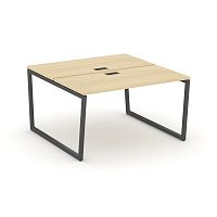 Style Project Рабочая станция 2-х сторон. SN-4T2.DRS-001 Акация Лорка/Металл Антрацит/Заглушка Пласт