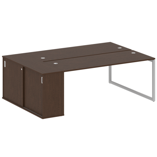 Бенч-система с шкафом-купе на О-обр. м/к Metal System Quattro 40БО.РС-СШК-1.5 фото 6