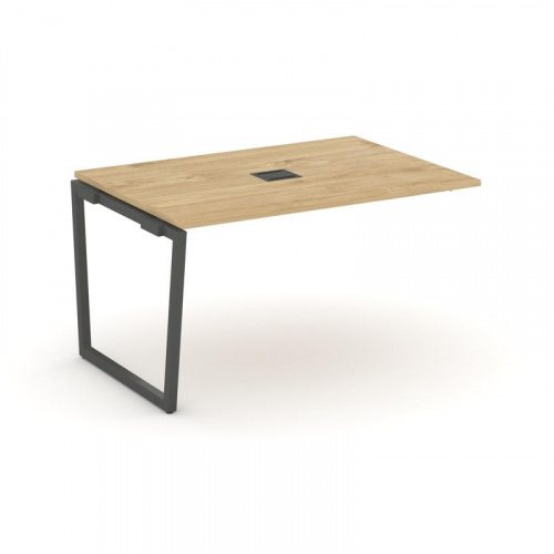 Style Project Проходной наб. элем. перег. стола SN-4T2.NSPRG-001 Акация Лорка/Металл Антрацит/Заглуш фото 22