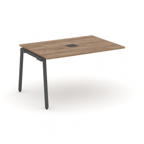 Style Project Проходной наб. элем. перег. стола SN-4A.NSPRG-002 Белый/Металл Белый 1180*980*750 фото 19