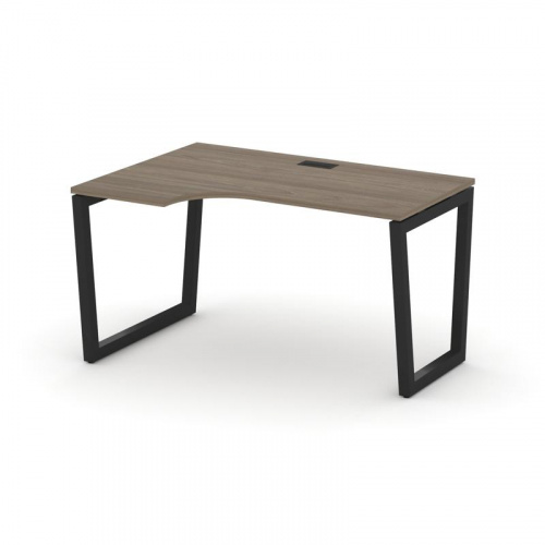 Style Project Стол рабочий эргоном. SN-5T2.SPA-012(L) Акация Лорка/Металл Антрацит/Заглушка Пластик фото 5