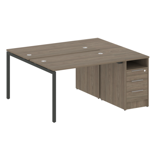 Бенч-система с тумбой на П-обр. м/к Metal System Quattro 40БП.РС-СТП-2.2 фото 3