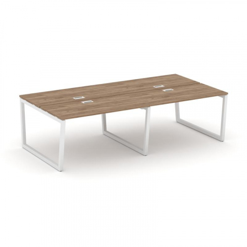 Style Project Рабочая станция 2-х сторон. SN-5T2.DRS-031 Акация Лорка/Металл Антрацит/Заглушка Пласт фото 11