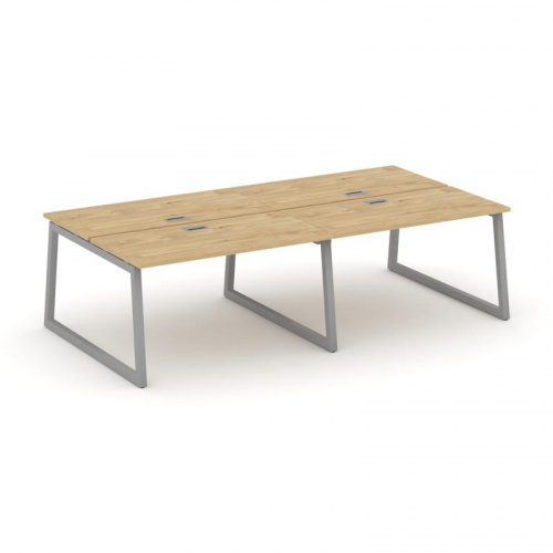 Style Project Рабочая станция 2-х сторон. SN-5T1.DRS-051 Акация Лорка/Металл Антрацит/Заглушка Пласт фото 2