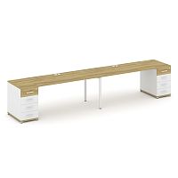 Бенч-система на 2 места с 2 опорными тумбами Concept CN.ORS-412